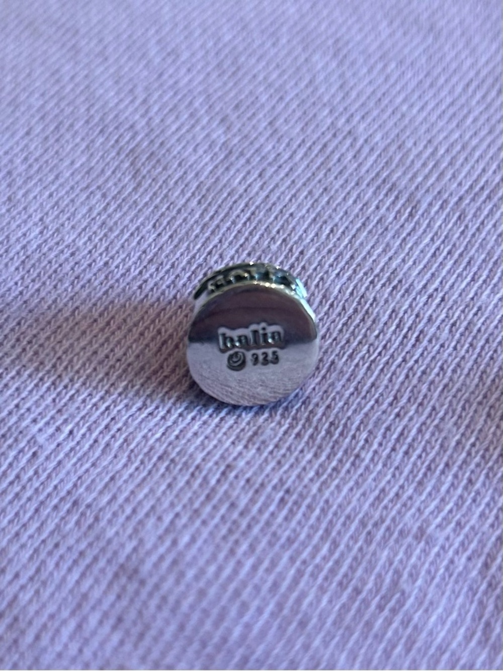 Pandora-style Sterling Silver Happy Birthday Cake Charm - Picture 3 of 3